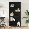 vidaXL Bücherregal Schwarz 80x31x169 cm Holzwerkstoff 3295312 Bild 3