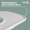 roba Plastikessbrett - Erweiterung & Zubehör für Hochstuhl Sit Up Flex, Liv Up & Born Up - Kompatibel mit Gurtsystem und Hochstuhlauflagen - Schnelle Klickbefestigung - Einfache Reinigung - Weiß Bild 5