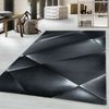 Kurzflor Teppich Clara rechteckig - 120x170 cm - Schwarz Bild 2