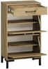 Stylefy Naomi Schuhschrank I Eiche Artisan Dekor Bild 2