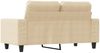 vidaXL 2-Sitzer-Sofa Creme 120 cm Stoff 359385 Bild 5