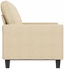 vidaXL 2-Sitzer-Sofa Creme 120 cm Stoff 359385 Bild 4