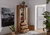 Vitrine Wild-/Zerreiche 62x42x191 natur geölt MONTREUX #121 Bild 2