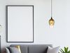 Kleine LED Pendelleuchte 1-flammig Glas Lampenschirm Gold, Ø 18cm Bild 5
