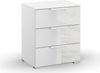 rauch Nachtkommode Skat Meridian, mit 3 Schubladen mit Glasfront in elegantem Design Bild 2