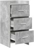 vidaXL Sideboard Betongrau 40 x 36 x 80 cm Holzwerkstoff 8011062 Bild 3