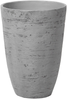 Blumentopf 2er Set grau rund 35 x 35 x 50 cm CAMIA Bild 4