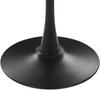 Esstisch 'Boca' schwarz Marmor Optik ⌀ 90 cm Bild 5