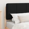 vidaXL Bettgestell mit gepolstertem Kopfteil Schwarz 80 x 200 cm 878011 Bild 3