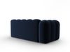 Micadoni Modulares Sofa Lupine 3-Sitzer Links Samtstoff Salvador Königsblau Bild 3