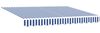 vidaXL Elektrische ausziehbare Markise Blau und Weiß 3,5 x 2,5 m 3419949 Bild 4