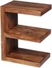 Beistelltisch Mumbai 60cm Sheesham Massivholz braun Landhausstil Bild 2