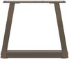 vidaXL Couchtischbeine V-Form 2 Stück Naturstahl 40x(30-31,3) cm Stahl 4012527 Bild 5