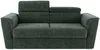 Vente-unique - RIZORA Sofa Stoff Grün - B 223 cm96 cm x H 95 cm x L 230 cm Bild 3