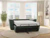 Vente-unique - RIZORA Sofa Stoff Grün - B 223 cm96 cm x H 95 cm x L 230 cm Bild 2