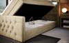 Boxspringbett Gloria mit LED und Stauraum 140x200 Beige H3 (70-100kg) Bild 4