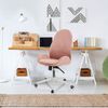 hjh OFFICE Home Office Bürostuhl AVEA Stoff Rosa Bild 2