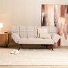 Bronx71 Schlafsofa 1,5-Sitzer Timo recycelter Stoff beige Bild 4