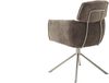 2er Set QueBec Esszimmerstuhl grau Stoffbezug 60cm x 92cm x 64cm Bild 3