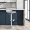 CLP 4er Set Barhocker Aveiro höhenverstellbar und drehbar,grau Bild 3