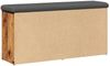 vidaXL Schuhbank Altholz-Optik 102x32x50 cm Holzwerkstoff 857625 Bild 4