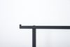 Garderobe Nussbaum 01 L 150 x 40 x 190 schwarz Bild 4