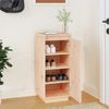 vidaXL Schuhschrank 35x35x80 cm Massivholz Kiefer 813535 Bild 3