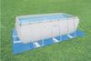 Bestway 58220 Flowclear Pool-Bodenschutzfliesen-Set, 8 Stück á 50 x 50 cm, blau Bild 2