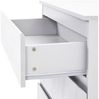 HTI-Living Nachtkommode Nachtschrank Kenji Hochglanz Weiß (Stück, 1 St, 1 Nachtschrank), Nachtkommode 2 Schubladen Bild 4