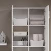 Universalschrank Ingo Weiß 80 x 182.4 cm mit Schrankaufsatz Vicco Bild 5