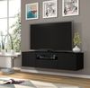 TV-Schrank AURA 150 cm schwarz matt + LED Bild 2
