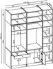 Roomart Schrankwand für Waschküche & Hauswirtschaftsraum – SERIE 1 – 179 cm breit – mit Ausziehbrett – Waschmaschinenschrank & Stauraumlösung • Eiche Bild 5