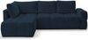 Selsey 'Taremi' Ecksofa mit Chenillebezug, Schlaffunktion und Stauraum, Marineblau, beidseitig Bild 5