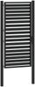 vidaXL Gartentor Abschließbar Schwarz 100x180 cm Aluminium 42004149 Bild 4