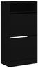 vidaXL Schuhschrank Schwarz 60x34x116 cm Holzwerkstoff 840016 Bild 4