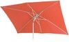 Ersatz-Bezug für Sonnenschirm N23, Sonnenschirmbezug Ersatzbezug, 2x3m rechteckig Stoff/Textil 4,5kg UV 50+ ~ terracotta Bild 2