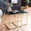 FineBuy 'Chur' 2er-Set Couchtisch, Metall/MDF Bild 4