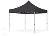 3x3 m Faltpavillon PROFESSIONAL Alu 40mm, Seitenteile ohne Fenster, schwarz Bild 2