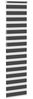 vidaXL Doppelrollo Schwarz 55x200 cm Stoffbreite 50,9 cm Polyester 4014252 Bild 4