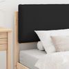 vidaXL Bettgestell mit gepolstertem Kopfteil Schwarz 90 x 200 cm 877586 Bild 3