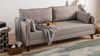 3-Sitzer-Sofa, 'Bella', 85 x 81 x 208, Creme Bild 2
