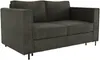 Vente-unique - ELORYA Sofa Stoff Grün - B 223 cm95 cm x H 95 cm x L 198 cm Bild 4