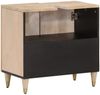 vidaXL Waschbeckenunterschrank 62x33x58 cm Massivholz Mango 358267 Bild 5