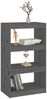 vidaXL Bücherregal/Raumteiler Grau 60x30x103,5 cm Massivholz Kiefer 808165 Bild 4
