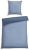 Schiesser Bettwäscheset Silva - Renforcé - 2-teilig - 135 x 200 cm - Blau Bild 4