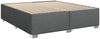 vidaXL Boxspringbett mit Matratze Dunkelgrau 200x200 cm Stoff 3285989 Bild 5