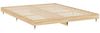 vidaXL Bettgestell ohne Matratze Sonoma-Eiche 200x200 cm Holzwerkstoff 832112 Bild 5