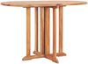 vidaXL 5-tlg. Garten-Essgruppe Klappbar Massivholz Teak 3059975 Bild 4