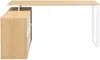 Vente-unique - NIPILI Büromöbel Holz, Platte BeigeWeiß - B 60 cm x H 75 cm x L 160 cm Bild 3