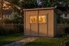 Alpholz Gerätehaus Alster Gerätehaus aus Holz Geräteschrank mit 19 mm Wandstärke Gartenhaus mit Montagematerial Bild 3
